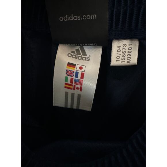 Adidas Y2K Vintage Snap Leg Breakaway Soccer Track Pants Blue Size XL - Picture 11 of 12